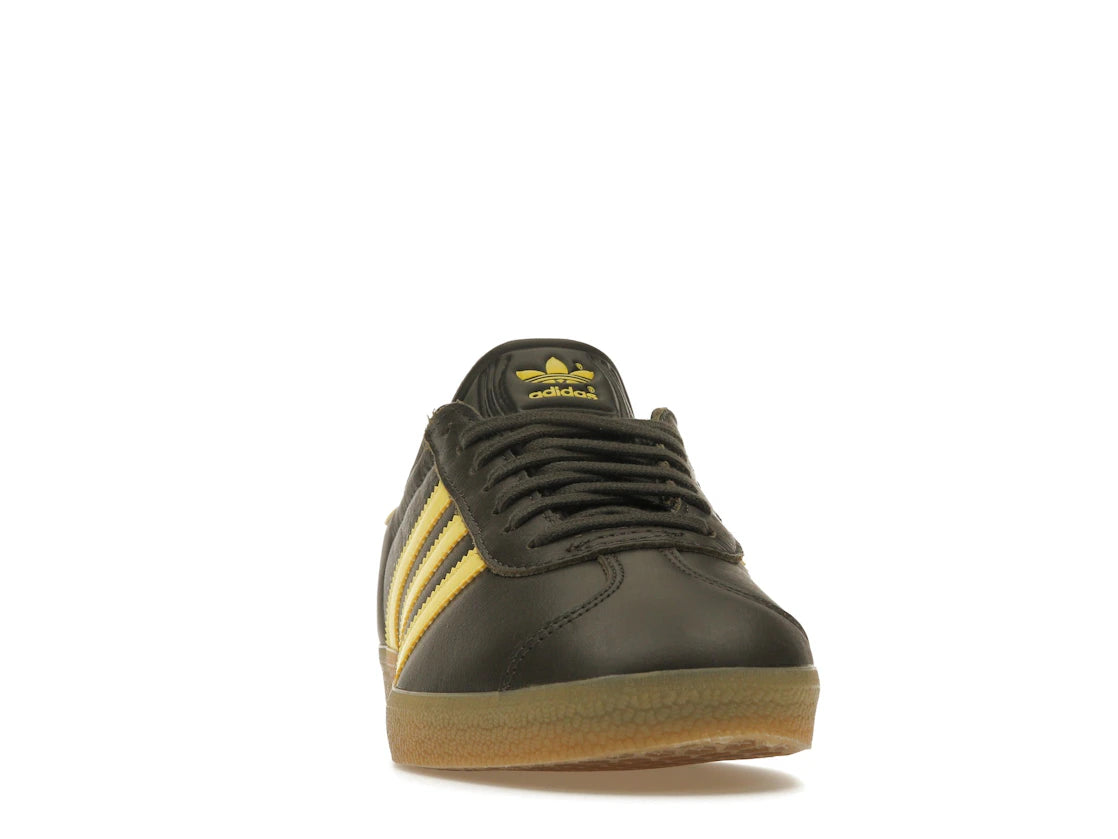adidas Gazelle Shadow Olivgelb Gummi - vue secondaire A