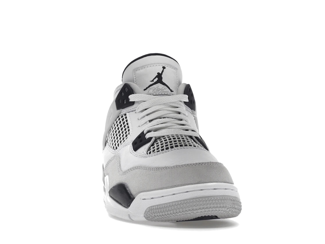 Jordan 4 Retro Military Black (GS) - vue secondaire A