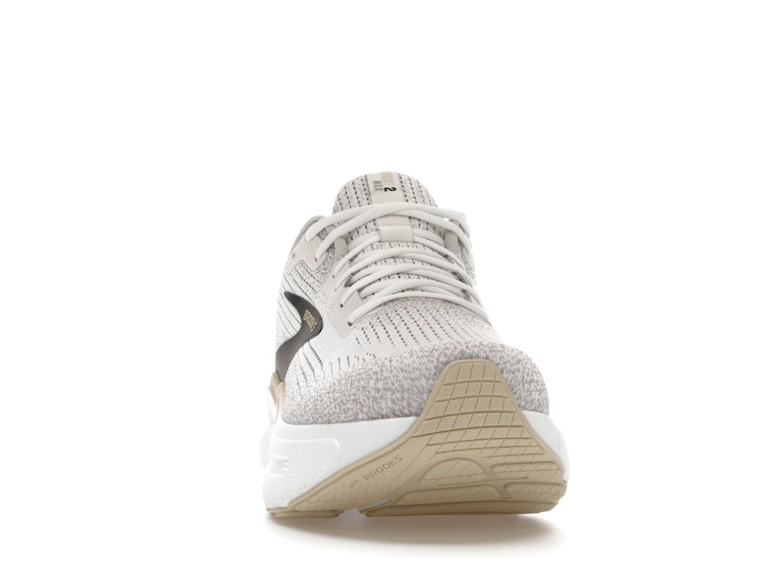 Brooks Ghost Max 2 White Pelican Oyster - vue secondaire A