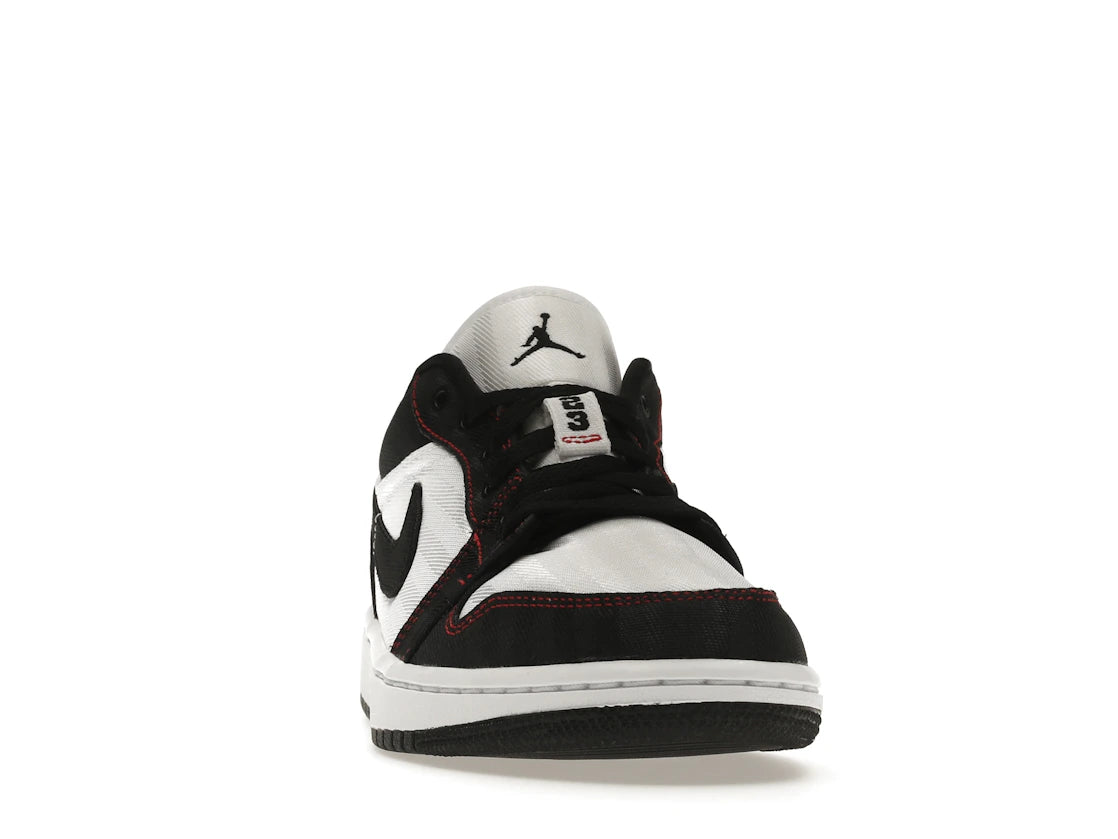 Jordan 1 Low SE Utility Weiß Schwarz Gym Red (Damen) - vue secondaire A