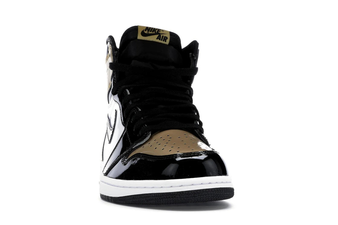 Jordan 1 Retro High NRG Patent Gold Toe - vue secondaire A