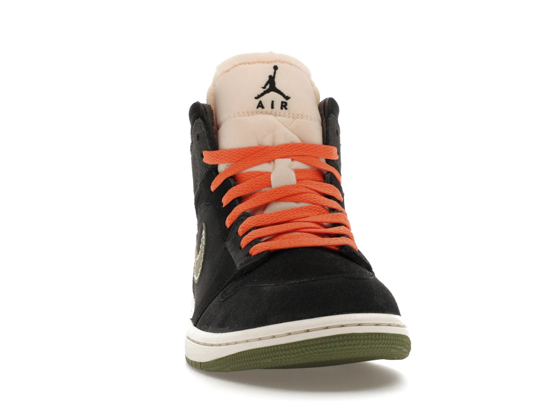 Jordan 1 Mid SE Craft Anthracite Light Olive - vue secondaire A