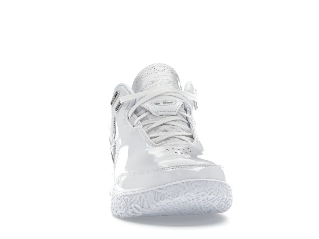 Nike Zoom LeBron NXXT Gen AMPD White Silver - vue secondaire A