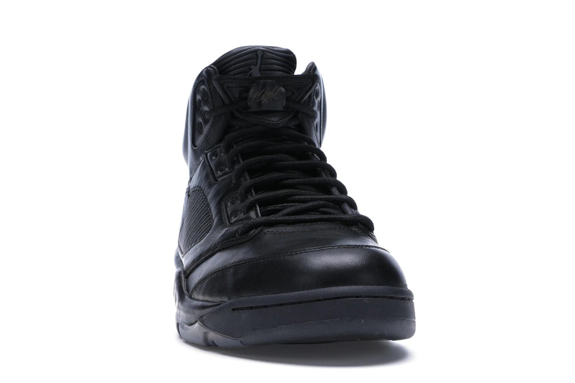 Jordan 5 Retro Premium Triple Black - vue secondaire A