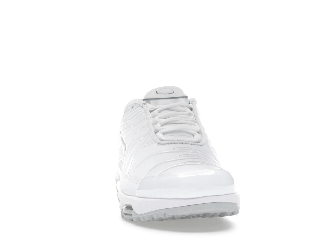 Nike Air Max Plus Golf Triple White - vue secondaire A