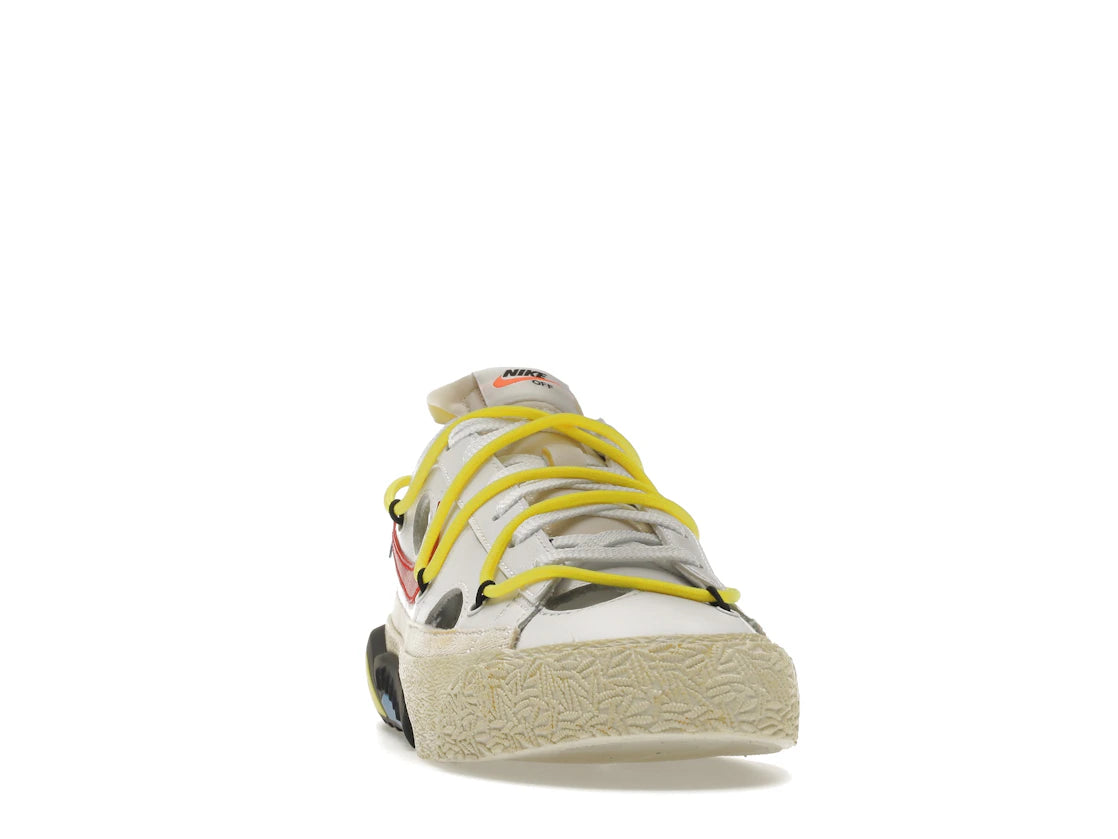 Nike Blazer Low Off-White University Red - vue secondaire A