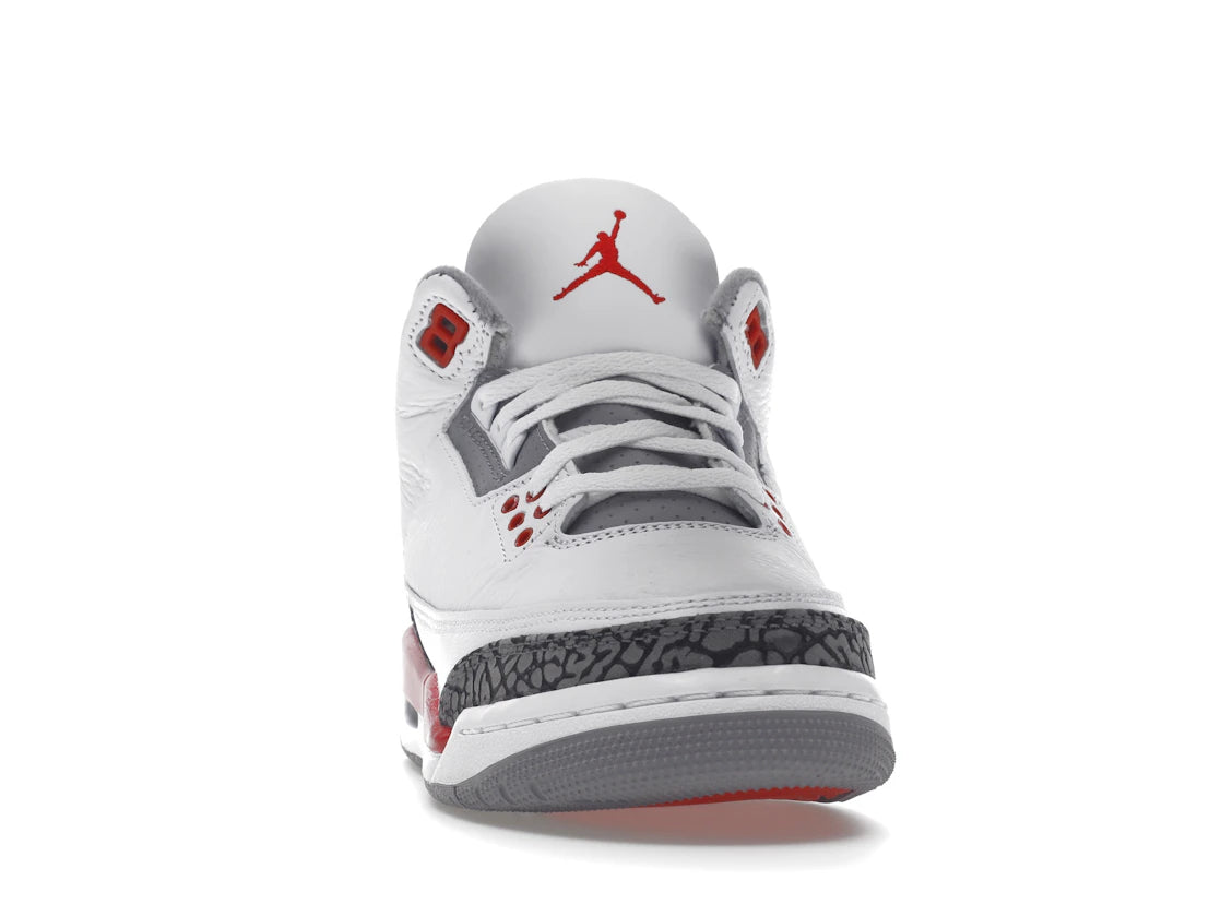 Jordan 3 Retro Fire Red (2022) (GS) - vue secondaire A