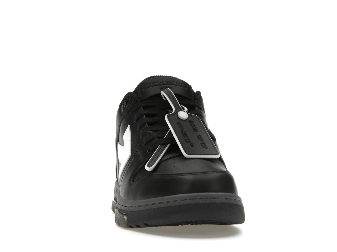 OFF-WHITE Out Of Office OOO Low Tops Schwarz Grau Weiß FW23 - vue secondaire A