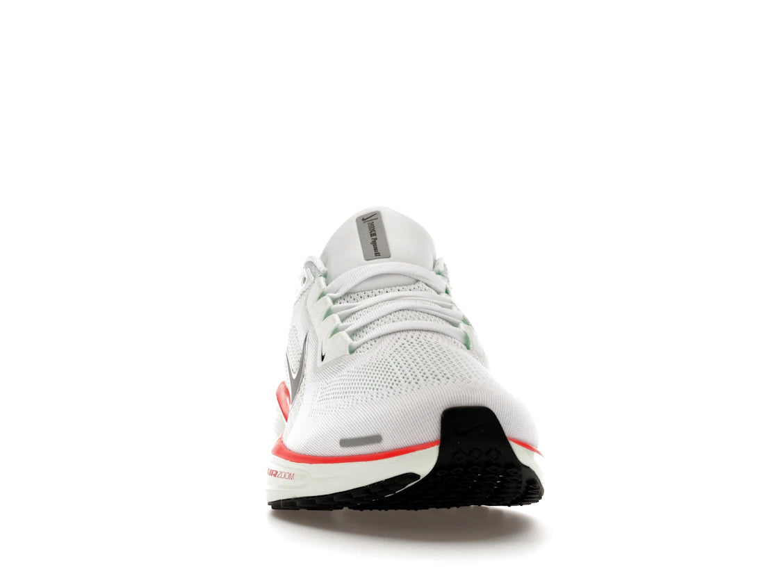Nike Air Zoom Pegasus 41 White Barely Green Bright Crimson Metallic Silver - vue secondaire A
