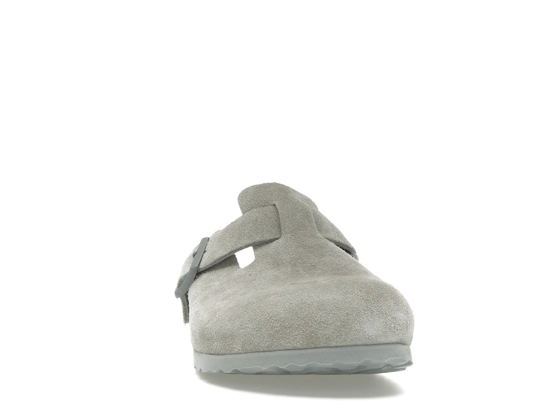 Birkenstock Boston Suede Stone Coin - vue secondaire A