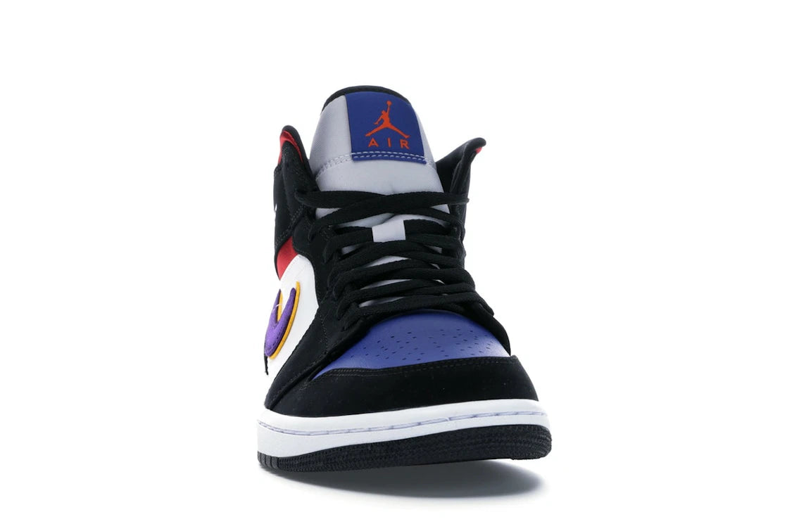Jordan 1 Mid Lakers Top 3 - vue secondaire A