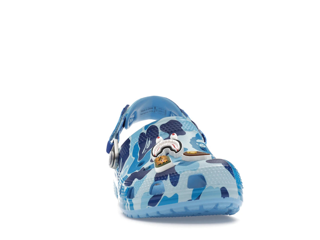 Crocs Classic Clog A Bathing Ape ABC Camo Blue (Kids) - vue secondaire A