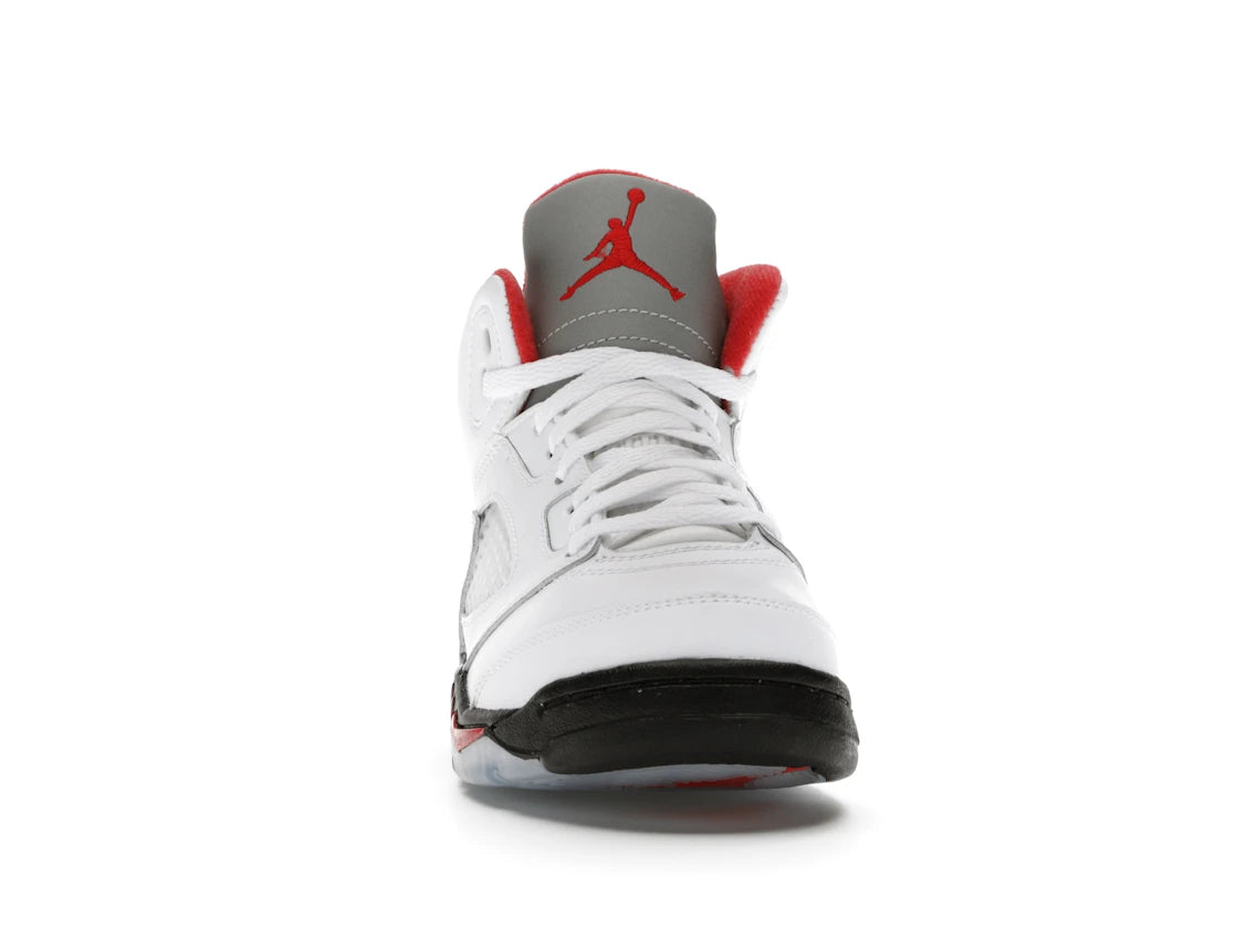 Jordan 5 Retro Fire Red Silver Tongue (2020) (PS) - vue secondaire A