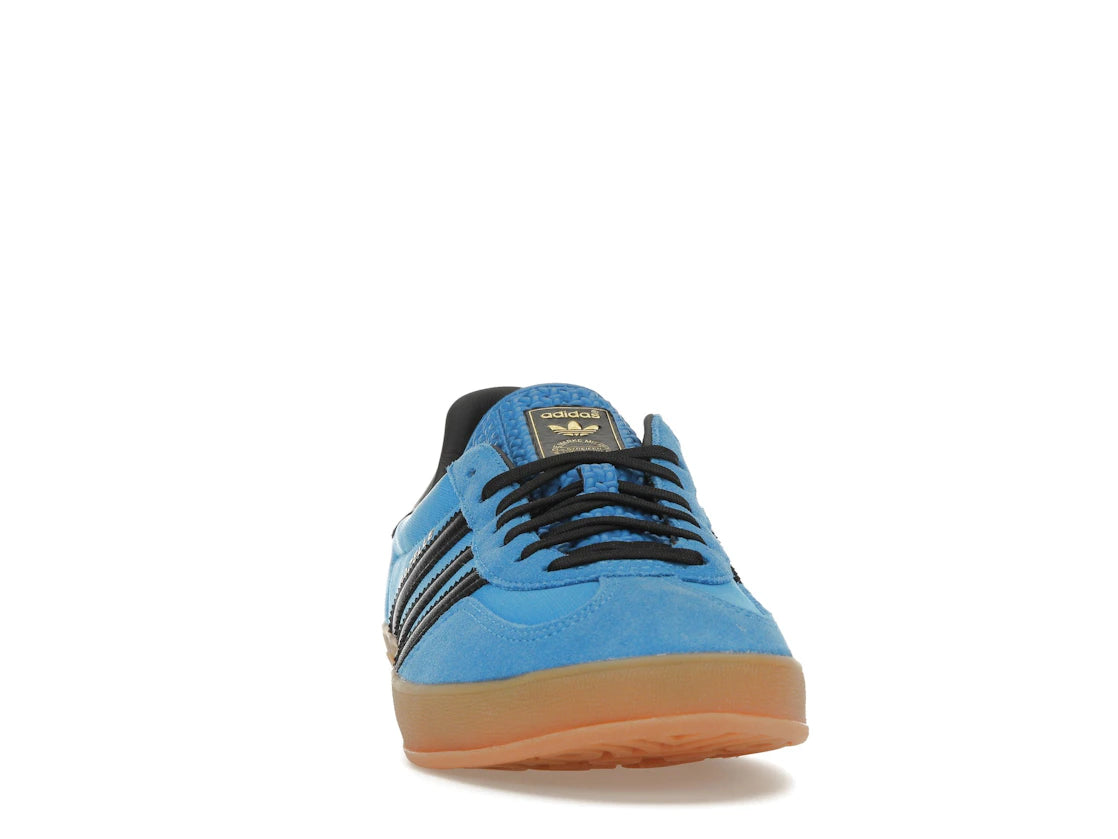 adidas Gazelle Indoor Hellblau Schwarz Gummi - vue secondaire A