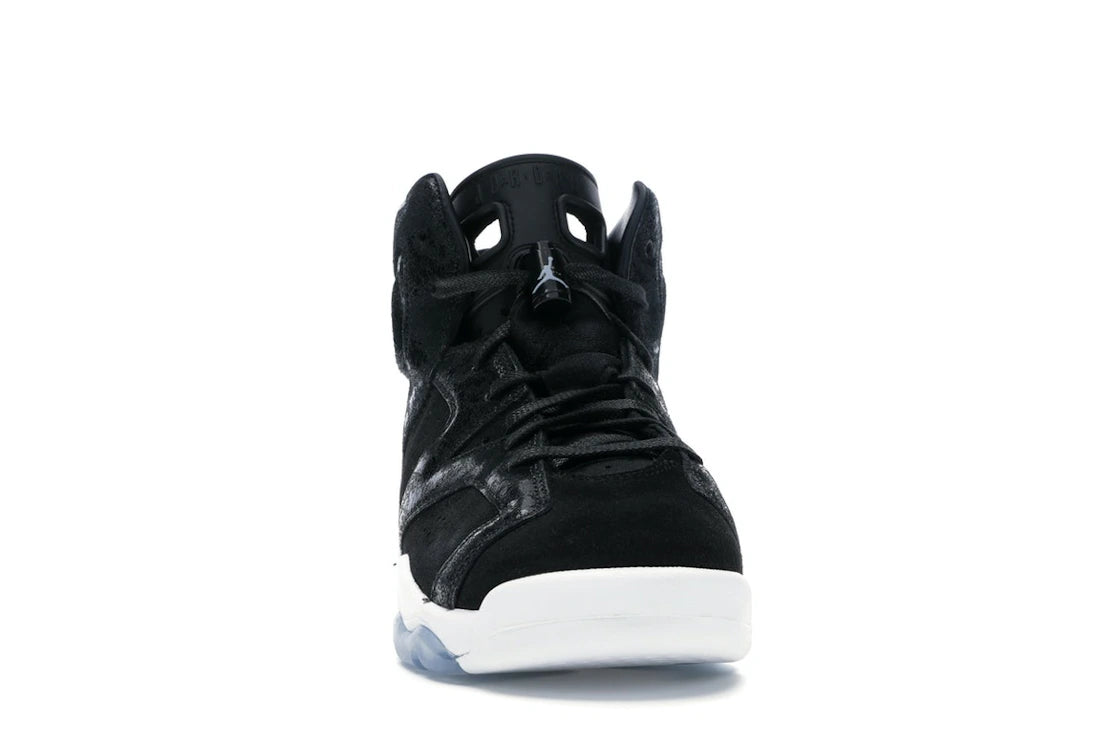 Jordan 6 Retro Heiress Black Suede (GS) - vue secondaire A