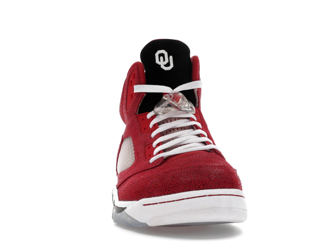 Jordan 5 Retro Oklahoma Sooners PE - vue secondaire A