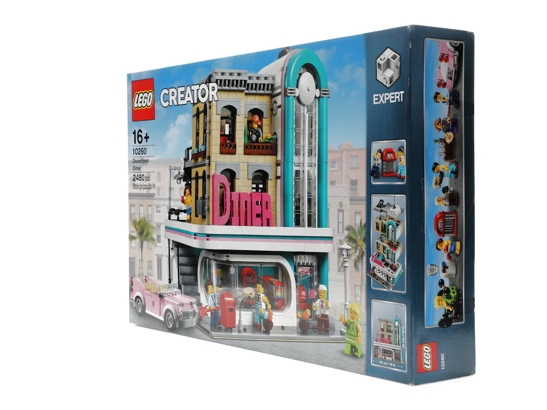 LEGO Creator Downtown Diner Set 10260 - vue secondaire A