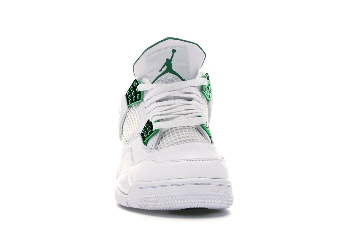 Jordan 4 Retro Metallic Green - vue secondaire A