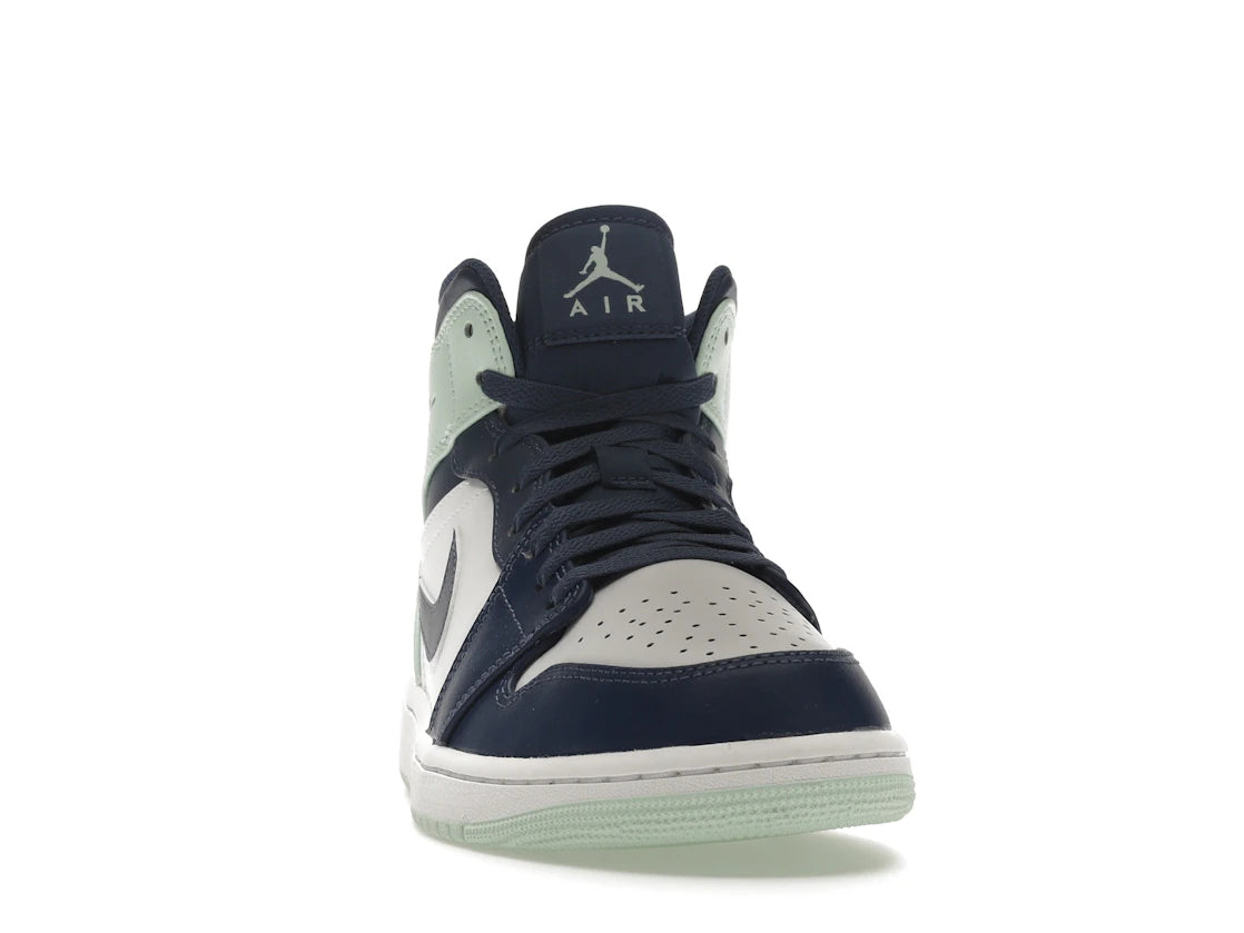 Jordan 1 Mid Mystic Navy Mint Foam - vue secondaire A