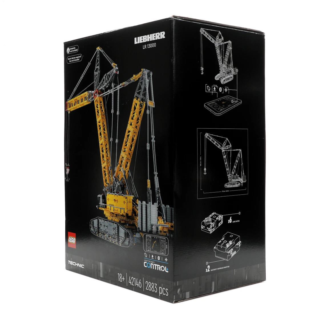 LEGO Technic Liebherr Crawler Crane LR 13000 Set 42146 - vue secondaire A