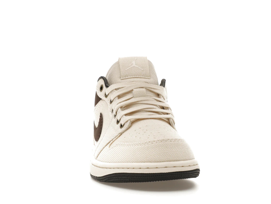 Jordan 1 Low Premium Pale Ivory Off Noir Baroque Brown - vue secondaire A