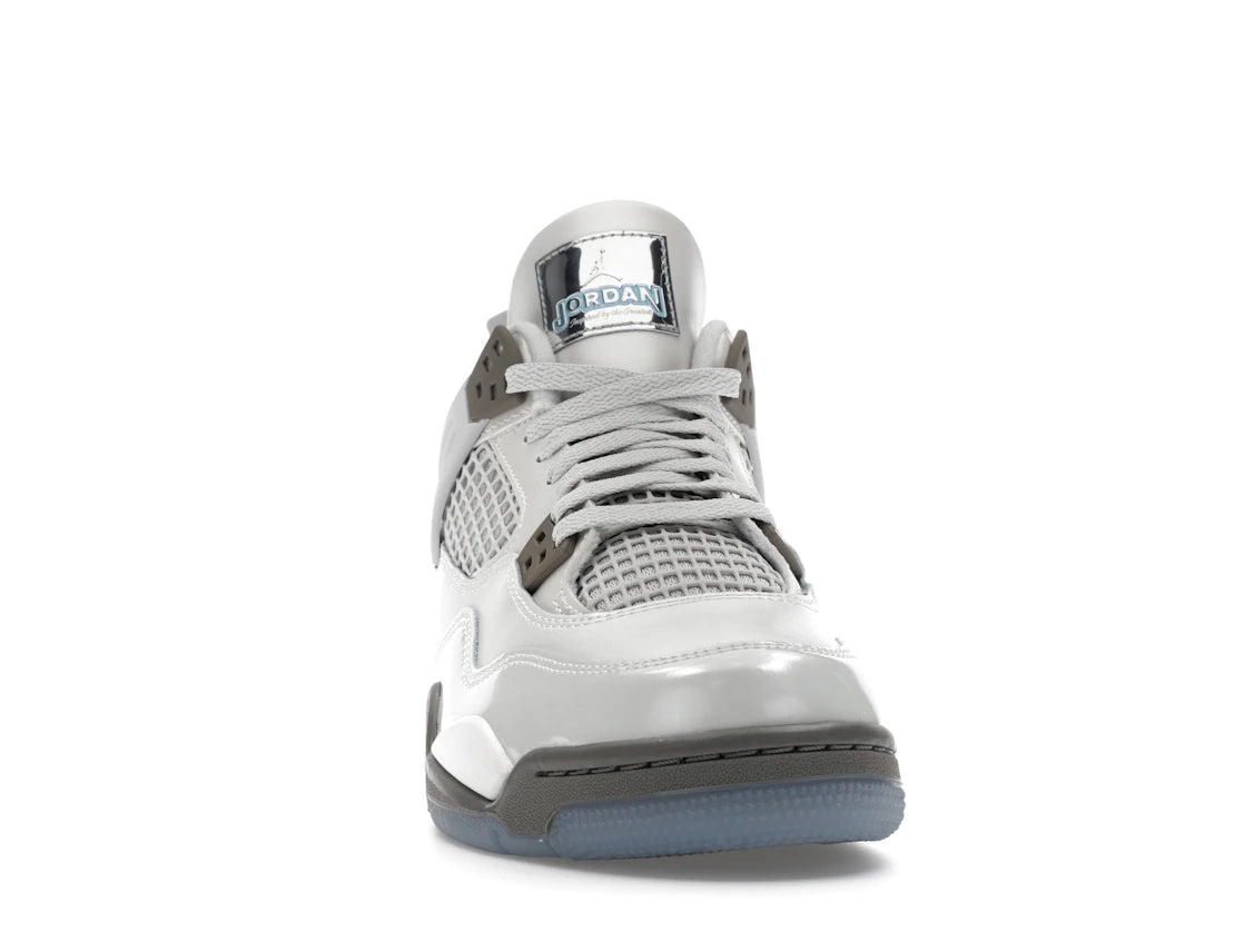 Jordan 4 Retro Photon Dust Blue Chill (GS) - vue secondaire A