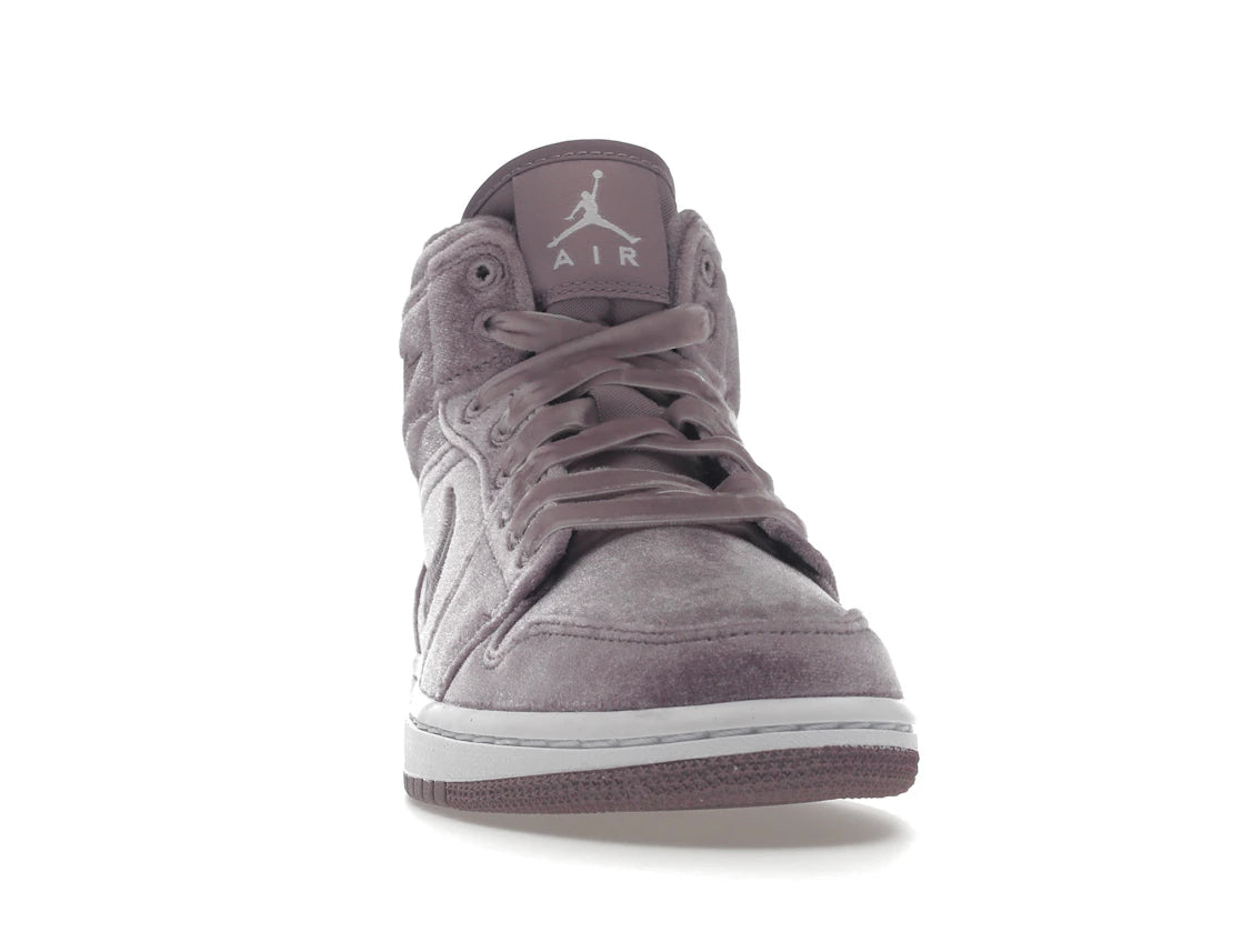 Air Jordan 1 Mid SE Purple Velvet (Women's) - vue secondaire A