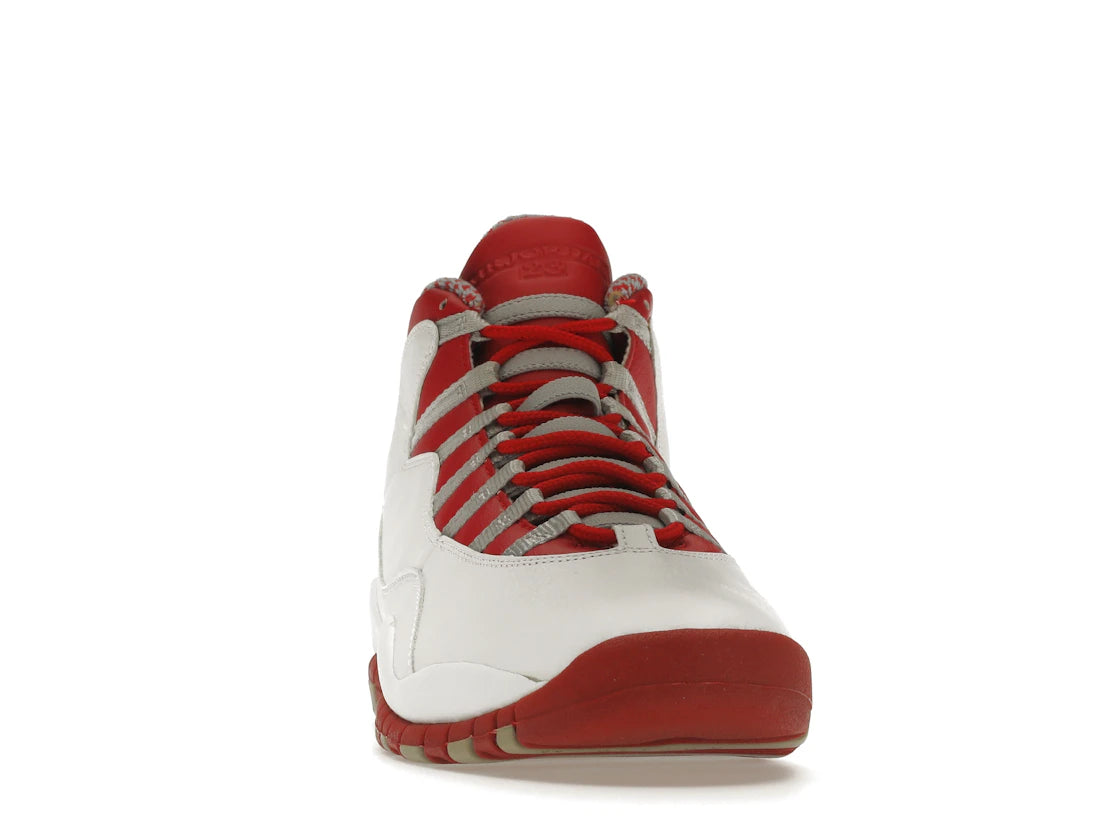 Jordan 10 Retro Red Steel - vue secondaire A