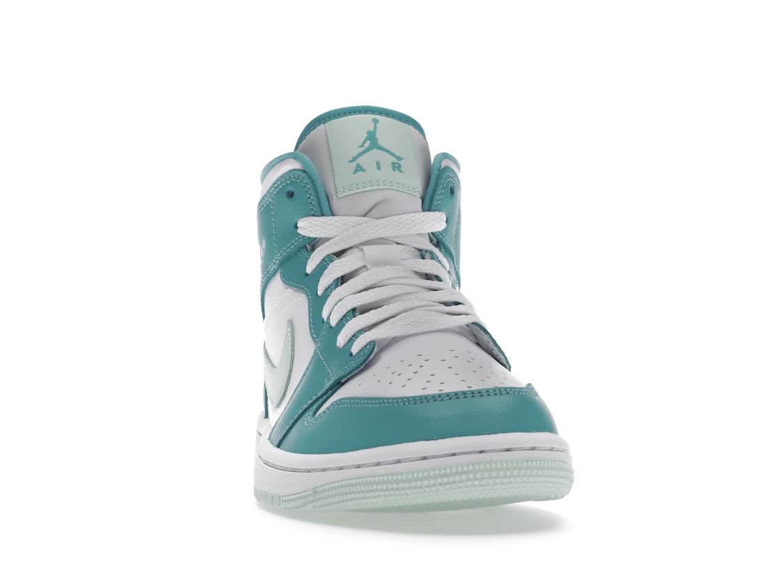 Jordan 1 Mid Washed Teal (Women's) - vue secondaire A