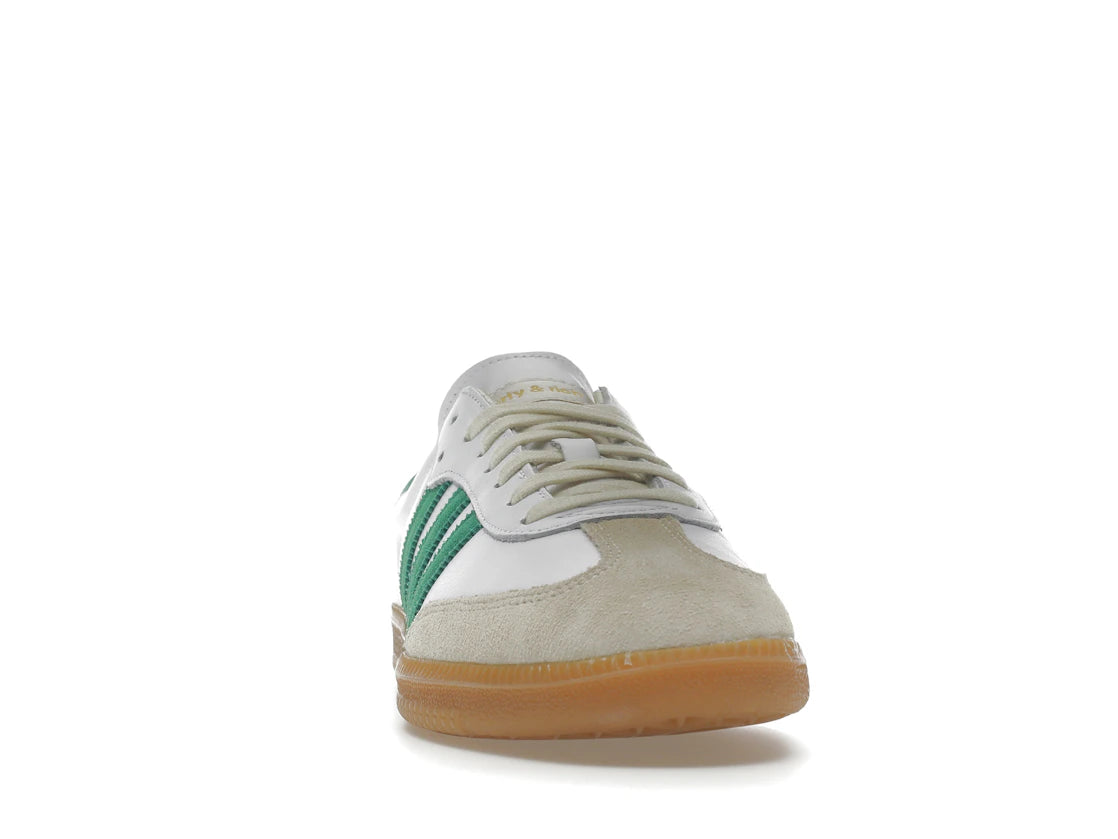 adidas Samba OG Sporty & Rich White Green - vue secondaire A