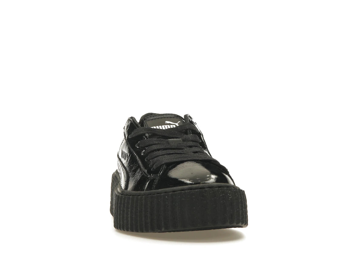 Puma Creeper Rihanna Fenty Cracked Leather Black (Women's) - vue secondaire A