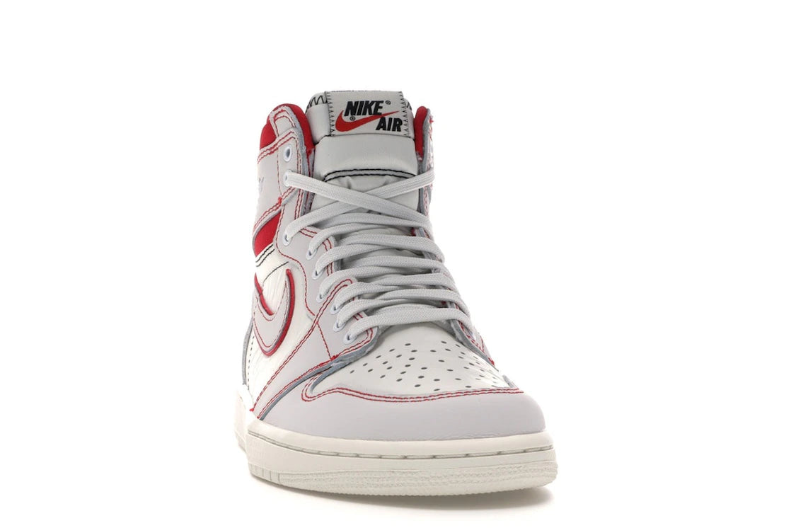 Jordan 1 Retro High Phantom Gym Red - vue secondaire A