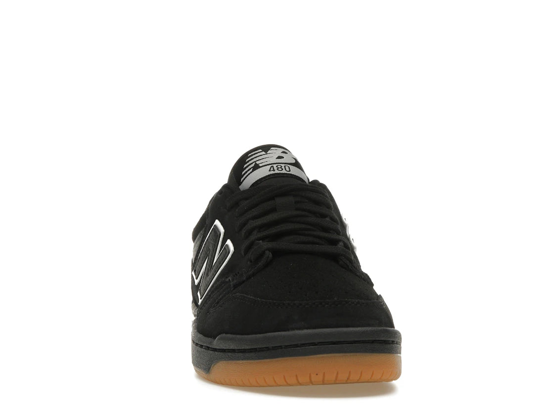 New Balance Numeric 480 Schwarz Weiß - vue secondaire A