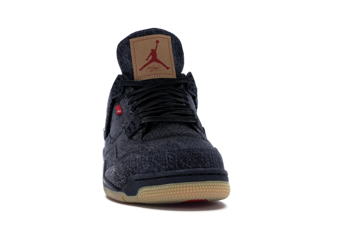 Jordan 4 Retro Levi's Black (Blank Tag) - vue secondaire A