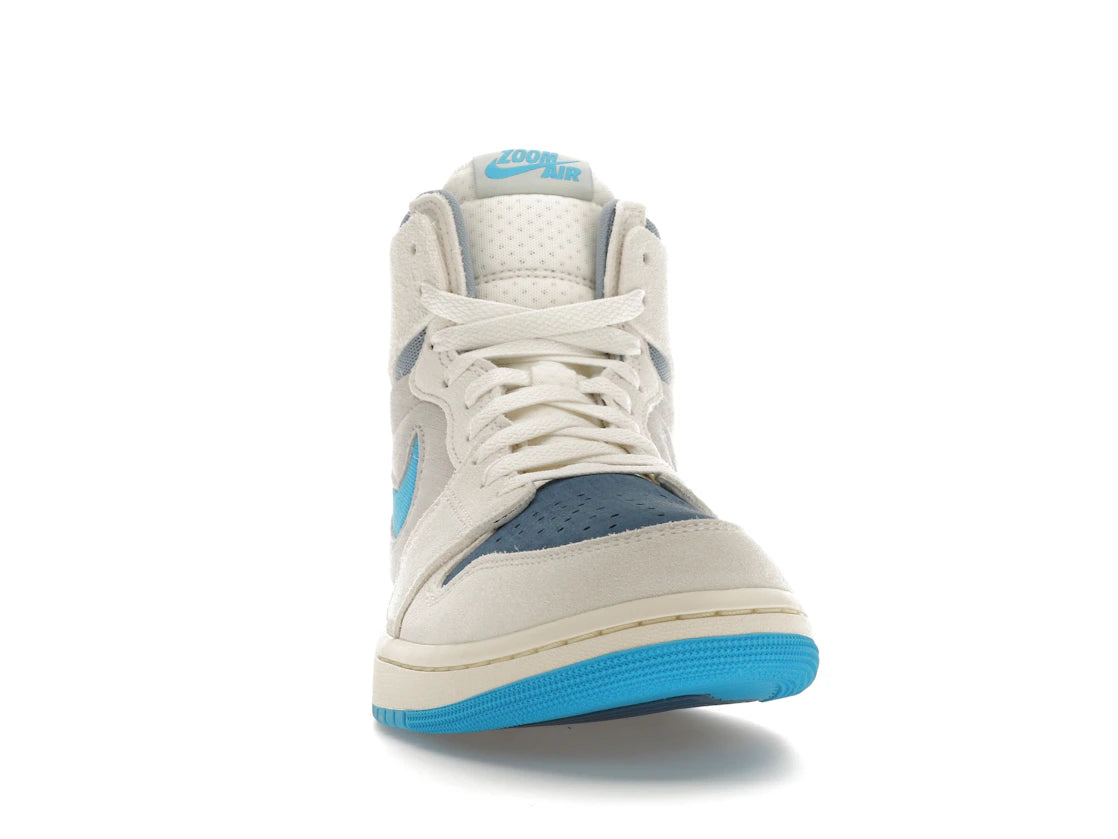 Jordan 1 High Zoom Air CMFT 2 Dark Powder Blue - vue secondaire A