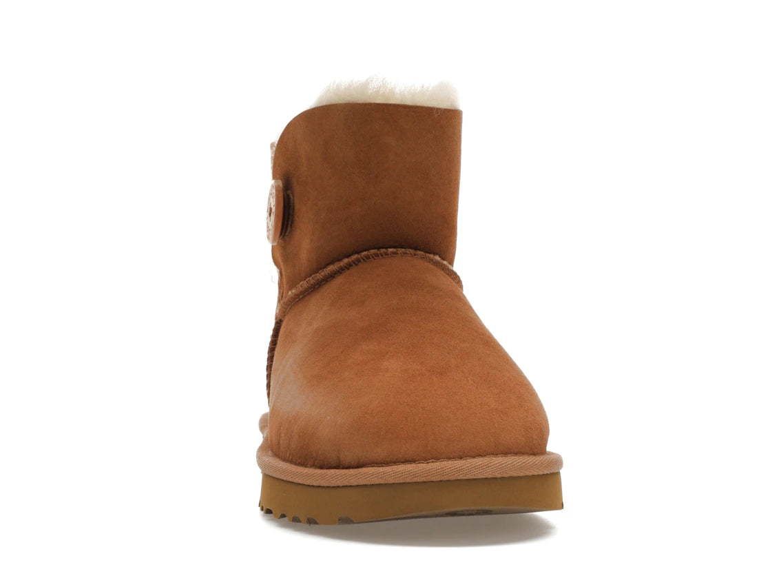 UGG Mini Bailey Button II Chestnut (Women's) - vue secondaire A