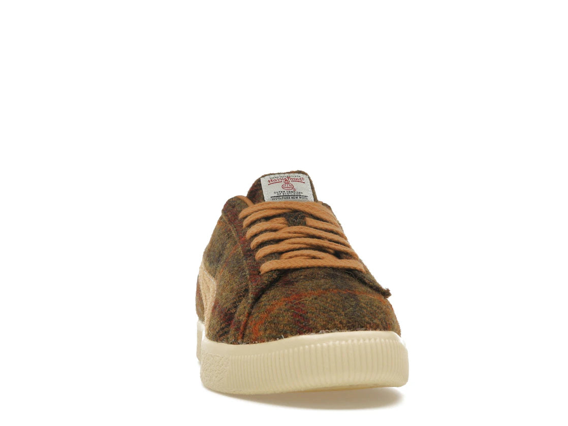 Puma Clyde Harris Tweed Chamomile Caramel Latte - vue secondaire A