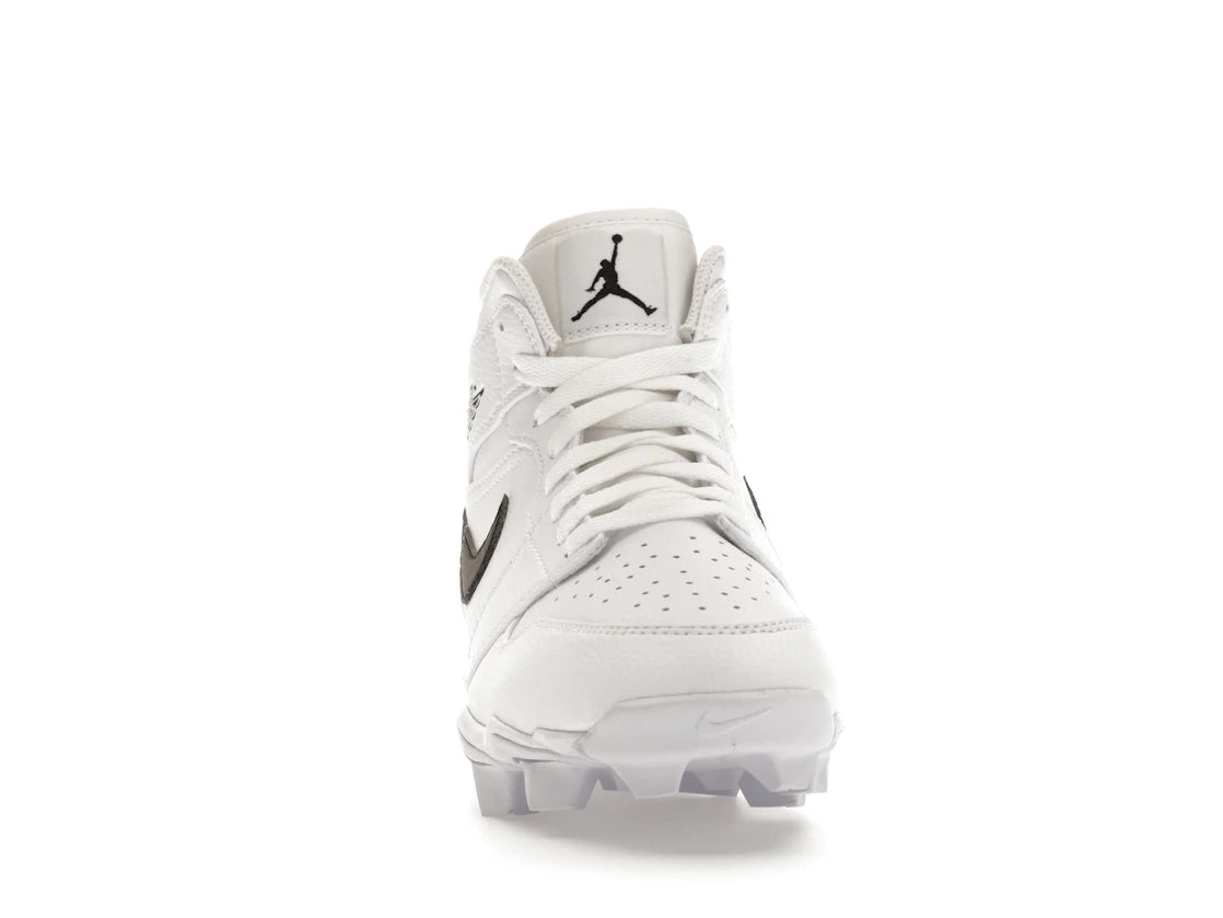 Jordan 1 Mid Cleat White Black (GS) - vue secondaire A