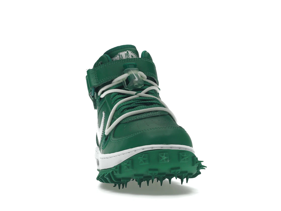 Nike Air Force 1 Mid Off-White Pine Green - vue secondaire A