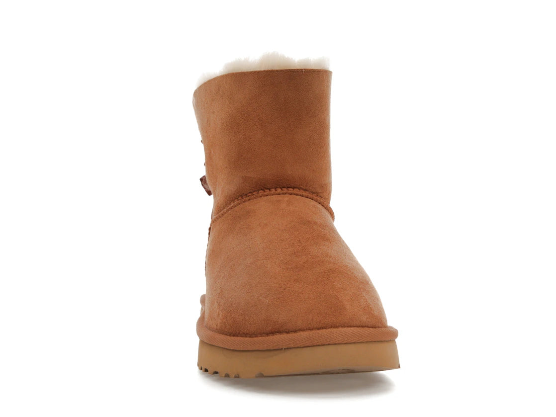 UGG Mini Bailey Bow II Chestnut (Women's) - vue secondaire A