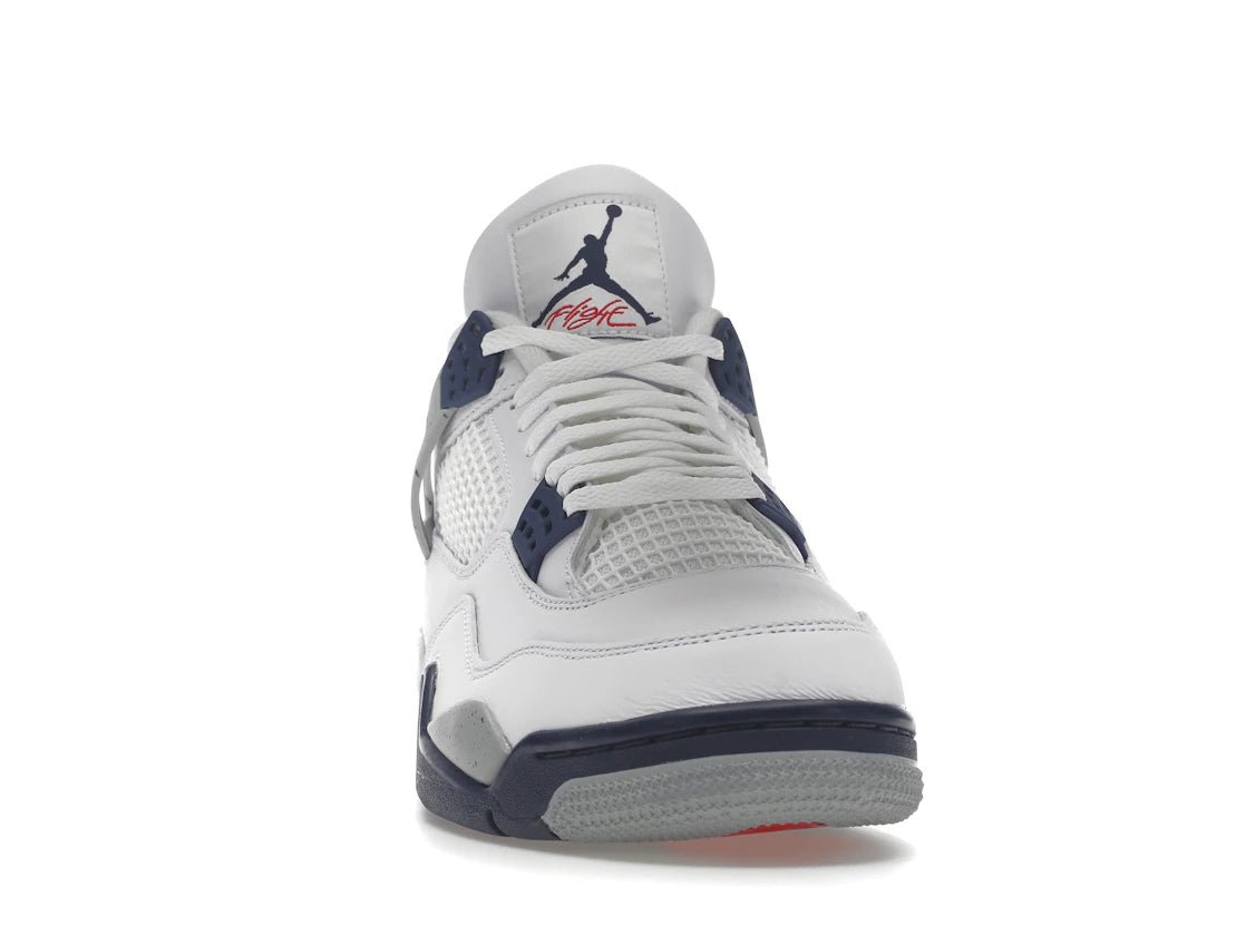 Jordan 4 Retro Midnight Navy - vue secondaire A