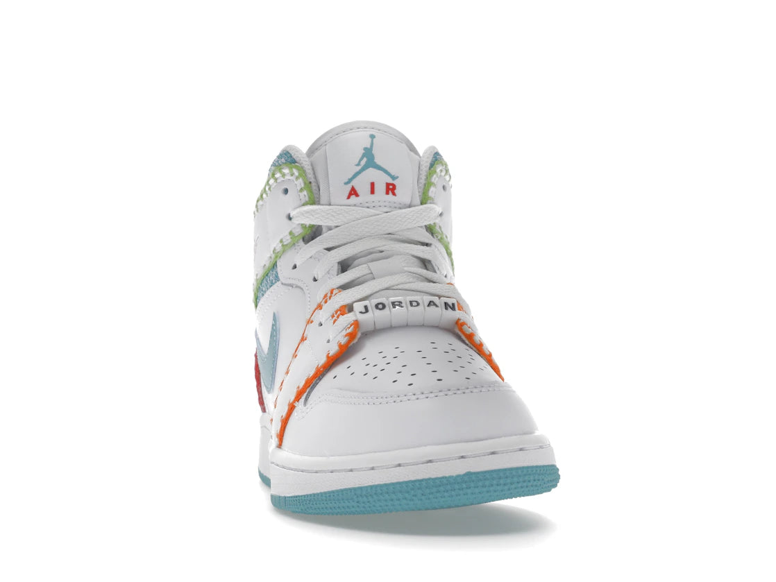 Jordan 1 Mid Multi Knit (GS) - vue secondaire A