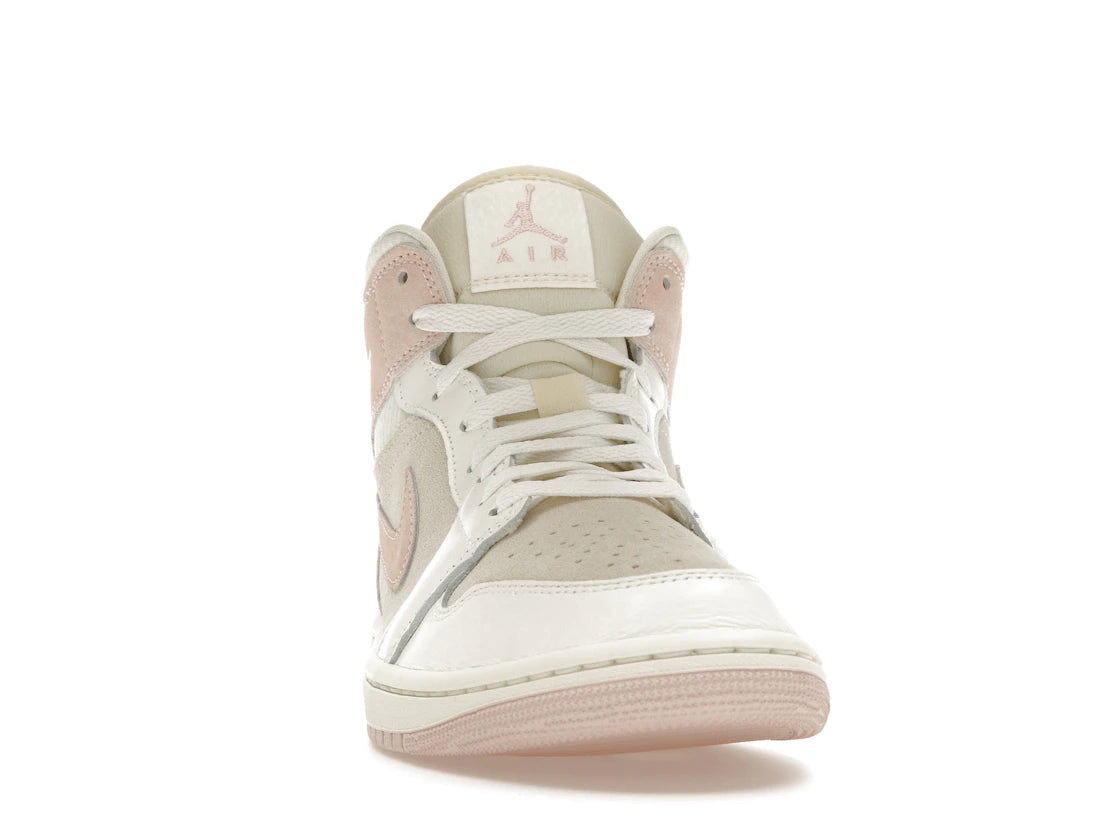 Jordan 1 Mid SE Seersucker (Women's) - vue secondaire A