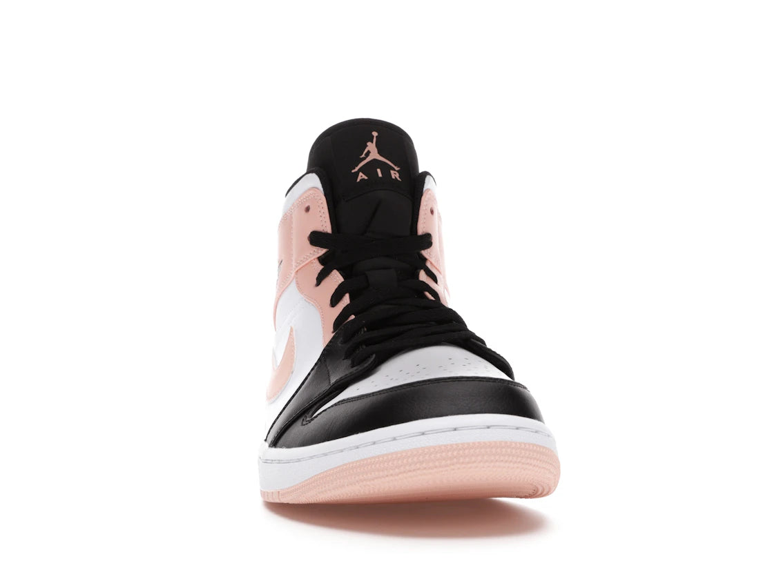 Jordan 1 Mid Arctic Orange Black Toe - vue secondaire A