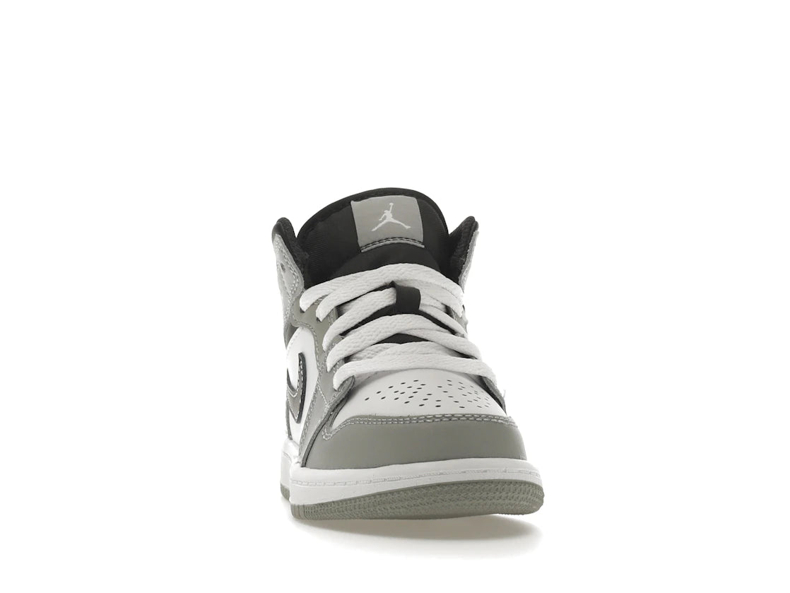 Jordan 1 Mid Light Smoke Grey (2022) (PS) - vue secondaire A