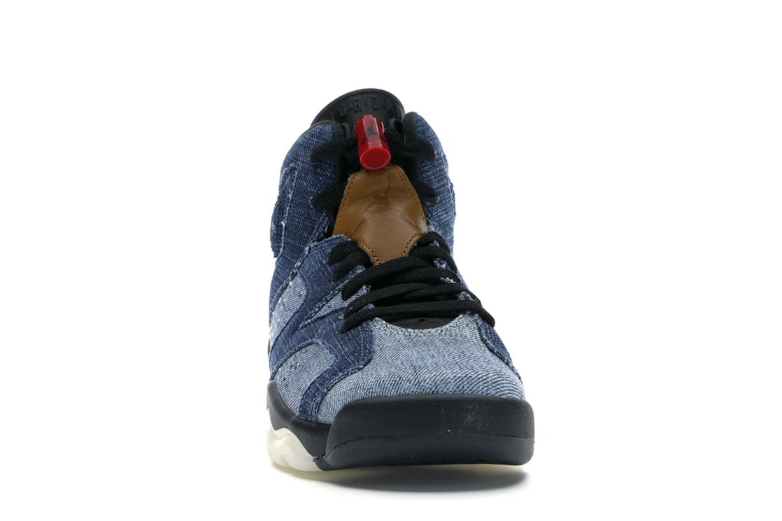 Jordan 6 Retro Washed Denim (GS) - vue secondaire A