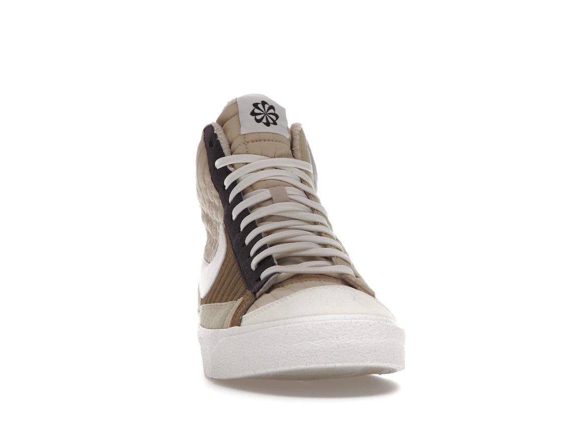 Nike Blazer Mid 77 Premium Toast Sail Quilted - vue secondaire A