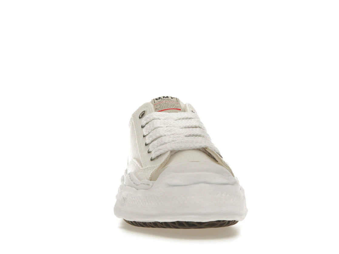 Maison Mihara Yasuhiro Hank OG Sole Canvas Low Weiß - vue secondaire A