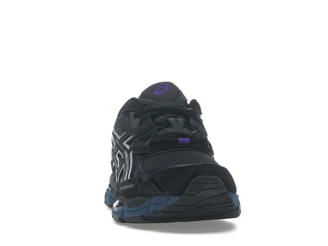 ASICS Gel-NYC Schwarz Graphitgrau Lila - vue secondaire A