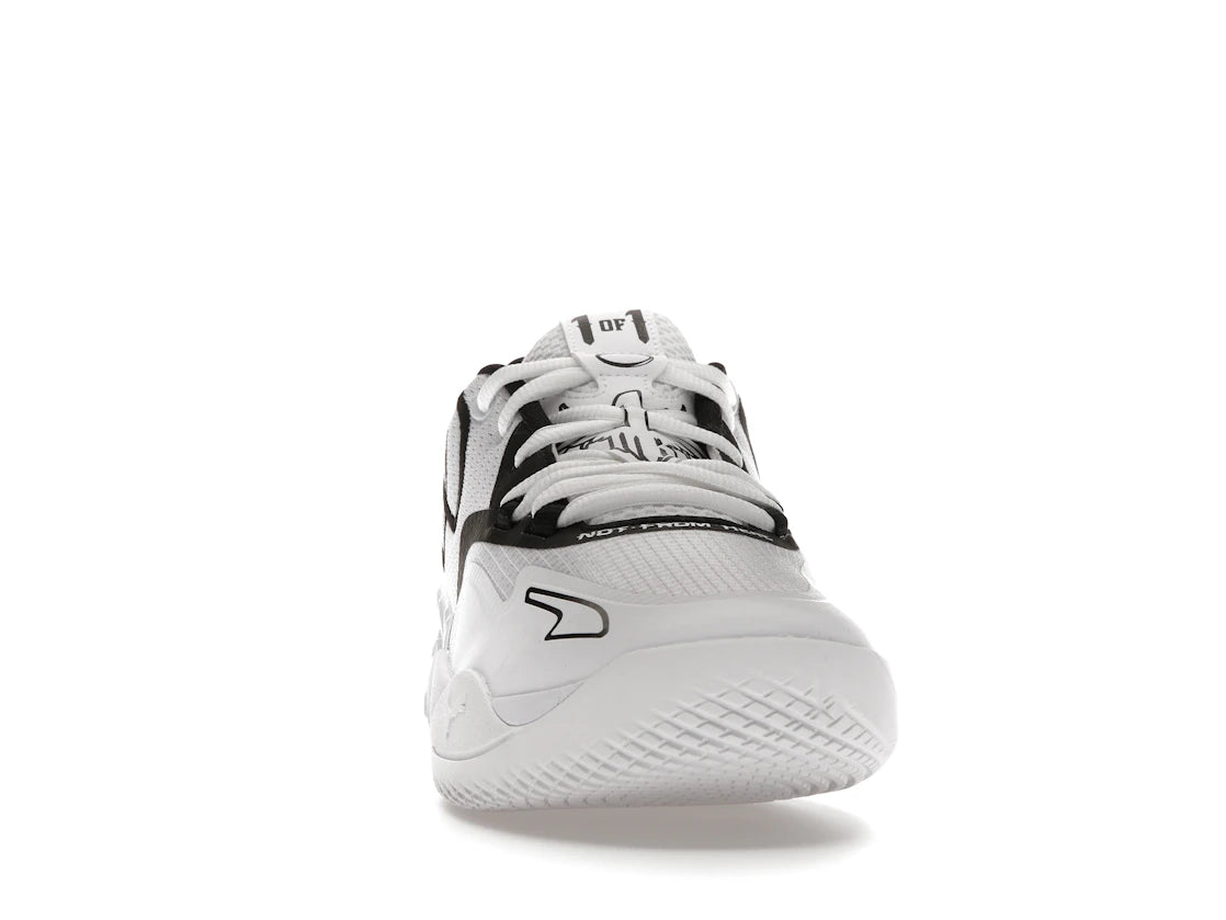 Puma LaMelo Ball MB.01 Lo White Black - vue secondaire A
